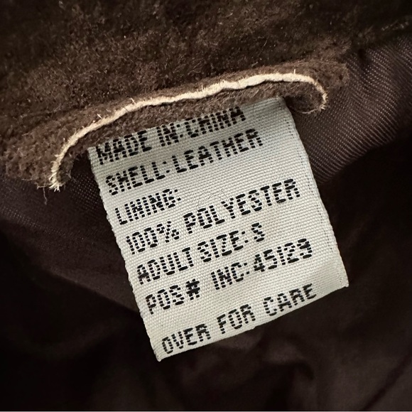 Vintage Suede Leather Shacket Jacket Brown Womens Size Medium - Picture 6 of 9